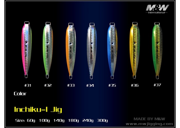 M&W Inchiku-I Jig 240g - PandaShop