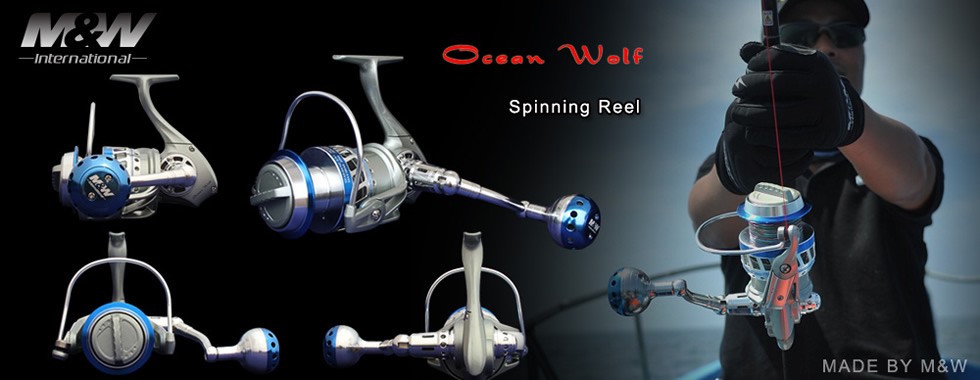 Ocean wolf spinning reel