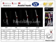 M&W Ocean Star II Assist hook(OS-4)