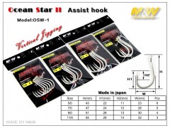M&W Ocean Star II Assist hook(osw-1)