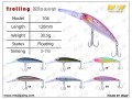 M&W Trolling Minnow(104), F0855