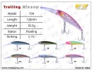 M&W Trolling Minnow(104), F0855