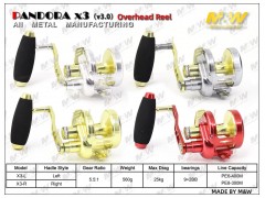 M&W PANDORA X3(V3.0)Overhead Reel