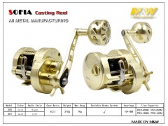 M&W SOFIA Casting Reel