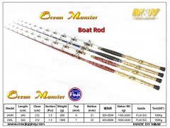 M&W Ocean Monster Boat Rod, F0002