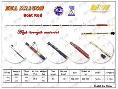M&W SEA DRAGON Boat Rod