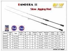 M&W PANDORA II Slow Jigging Rod